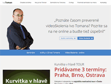 Tablet Screenshot of ivotoman.sk