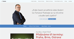 Desktop Screenshot of ivotoman.cz