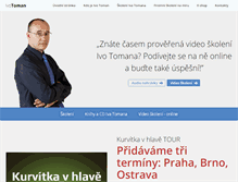Tablet Screenshot of ivotoman.cz